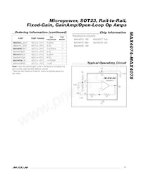 MAX4077EUA-T Datasheet Pagina 17