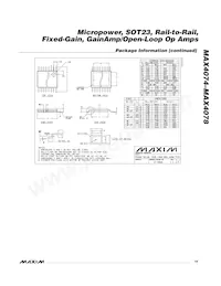 MAX4077EUA-T Datasheet Page 19