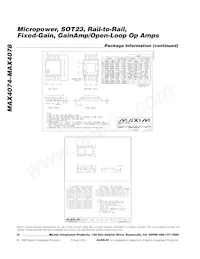 MAX4077EUA-T數據表 頁面 20