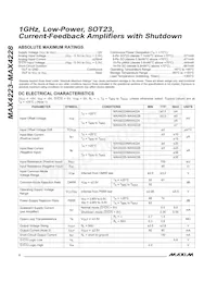 MAX4225ESA+T Datasheet Pagina 2