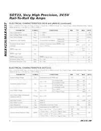 MAX4237EUT-T Datasheet Page 4