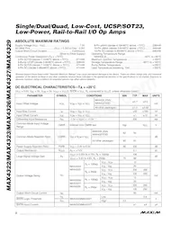 MAX4327EUB-T Datasheet Pagina 2