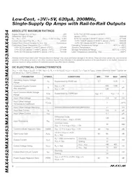 MAX4454ESD+T Datasheet Page 2