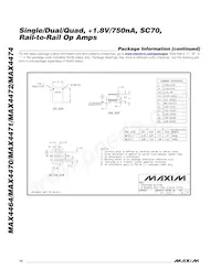 MAX4474EUA-T Datasheet Pagina 14