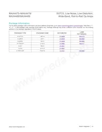 MAX4476ATT+T Datasheet Pagina 14