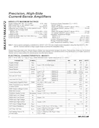 MAX471CPA+數據表 頁面 2