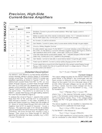 MAX471CPA+ Datasheet Page 6