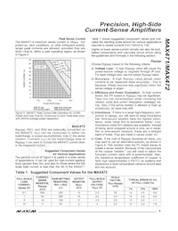 MAX471CPA+數據表 頁面 9