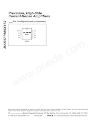 MAX471CPA+ Datasheet Page 12