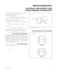 MAX9077ESA-T Datasheet Pagina 7