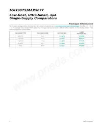 MAX9077ESA-T Datasheet Pagina 8