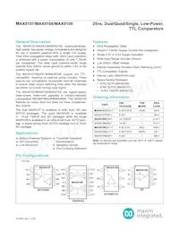 MAX9109EXT-T Datenblatt Cover