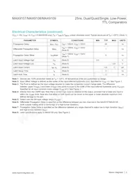 MAX9109EXT-T Datasheet Pagina 3