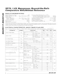 MAX9120EXK-T Datasheet Pagina 2