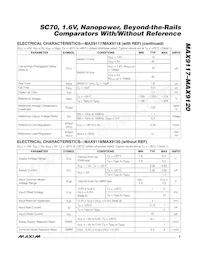 MAX9120EXK-T Datasheet Page 3