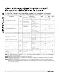 MAX9120EXK-T Datasheet Page 4