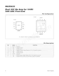 MAX9633ATA+ Datenblatt Seite 8