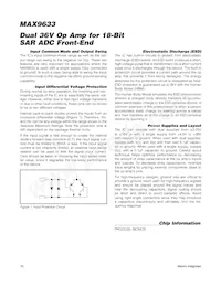 MAX9633ATA+ Datasheet Pagina 10