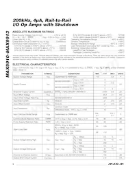 MAX9912EUA+T Datenblatt Seite 2