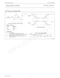 N74F126N Datasheet Pagina 6