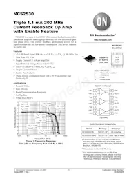 NCS2530DTBR2數據表 封面