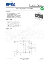 PA13EE Datasheet Cover