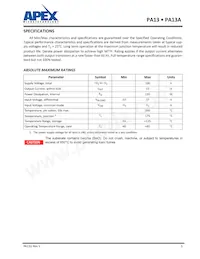 PA13EE Datasheet Page 3