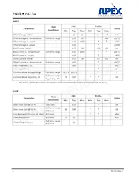 PA13EE Datasheet Page 4