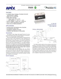 PA86EU數據表 封面