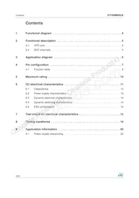 STHDMI002ABTR Datasheet Page 2