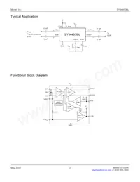 SY84403BLMG-TR Datenblatt Seite 2