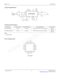 SY88343DLMG-TR Datenblatt Seite 2