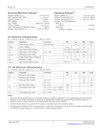 SY88343DLMG-TR Datasheet Pagina 4