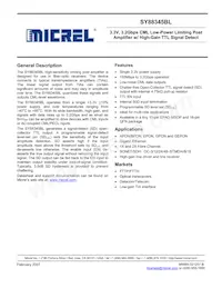 SY88345BLMG-TR Datasheet Copertura