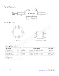 SY88345BLMG-TR Datenblatt Seite 2