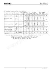 TC7WT125FU(TE12L) Datenblatt Seite 3