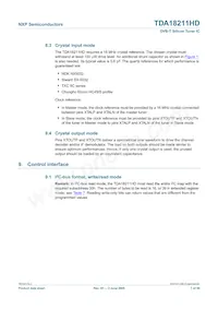 TDA18211HD/C2 Datasheet Pagina 7