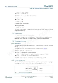 TDA19988BHN/C1 Datasheet Pagina 11