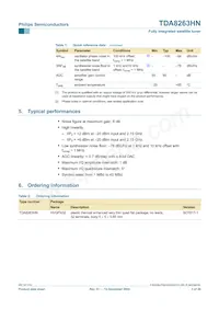 TDA8263HN/C1 Datenblatt Seite 3