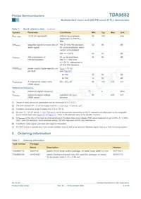 TDA9882TS/V1 Datasheet Page 3