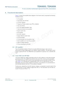 TDA9886HN/V4 Datasheet Pagina 8