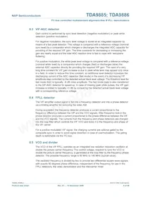 TDA9886HN/V4 Datasheet Page 9