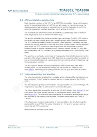 TDA9886HN/V4 Datasheet Pagina 10