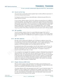 TDA9886HN/V4 Datasheet Pagina 11