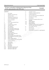 TDA9887T/V4 Datenblatt Seite 2