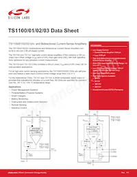 TS1102-50EG5T Datasheet Cover