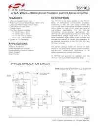 TS1103-50EG6T Datasheet Cover