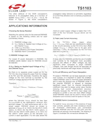 TS1103-50EG6T Datasheet Page 9