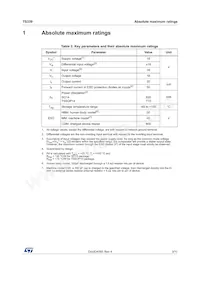 TS339CPT Datasheet Page 3