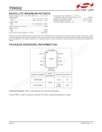 TS9002IM8T Datasheet Page 2